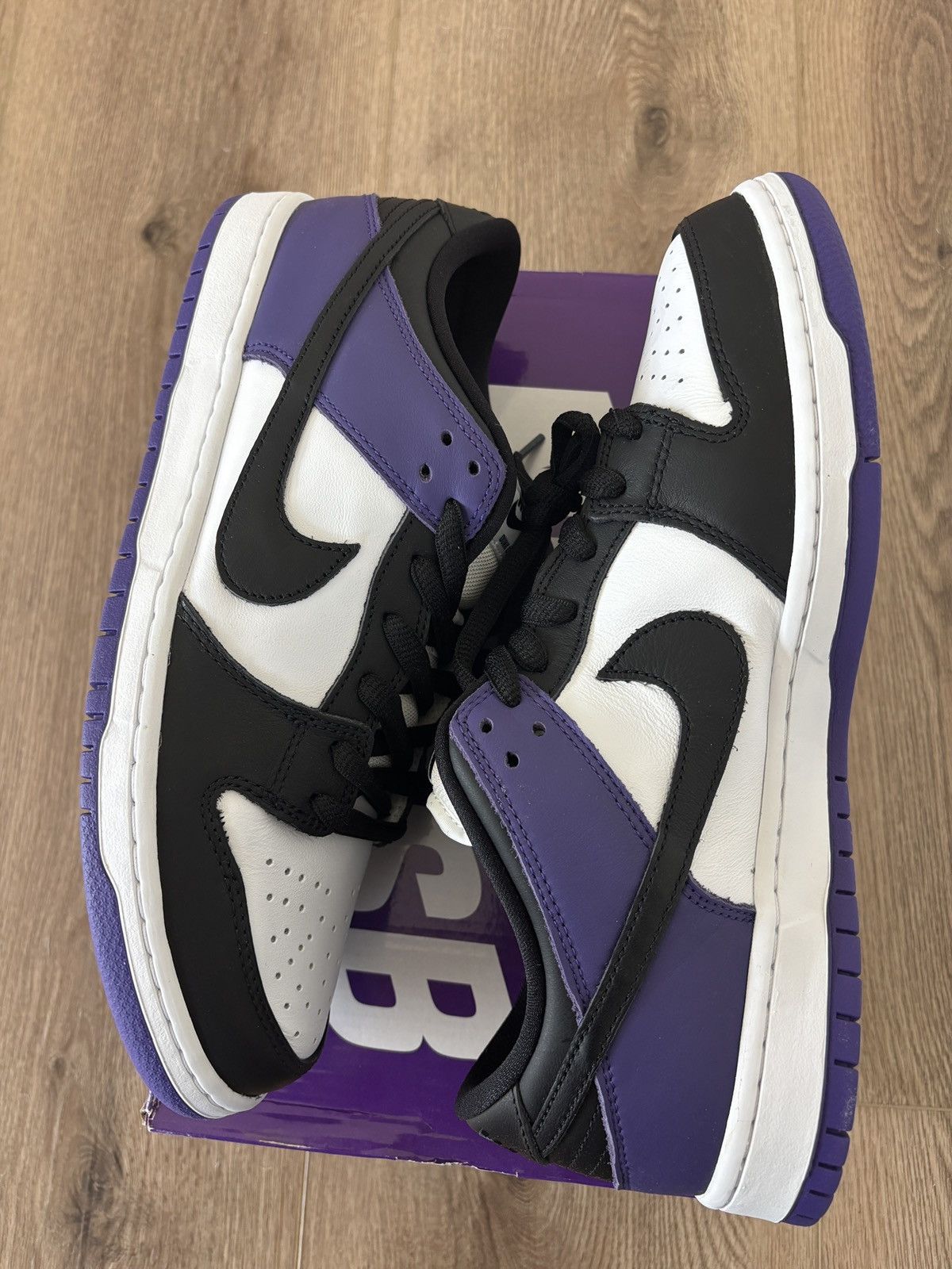 Nike Nike SB Dunk Low Pro Court Purple Size US 11.5 / EU 44-45 - 1 Thumbnail