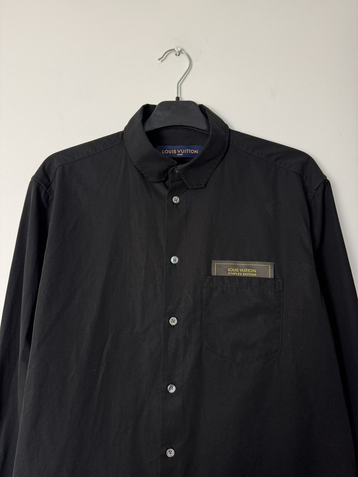 Louis Vuitton Louis Vuitton by Virgil Abloh Staples Edition Black Shirt Size US S / EU 44-46 / 1 - 4 Thumbnail