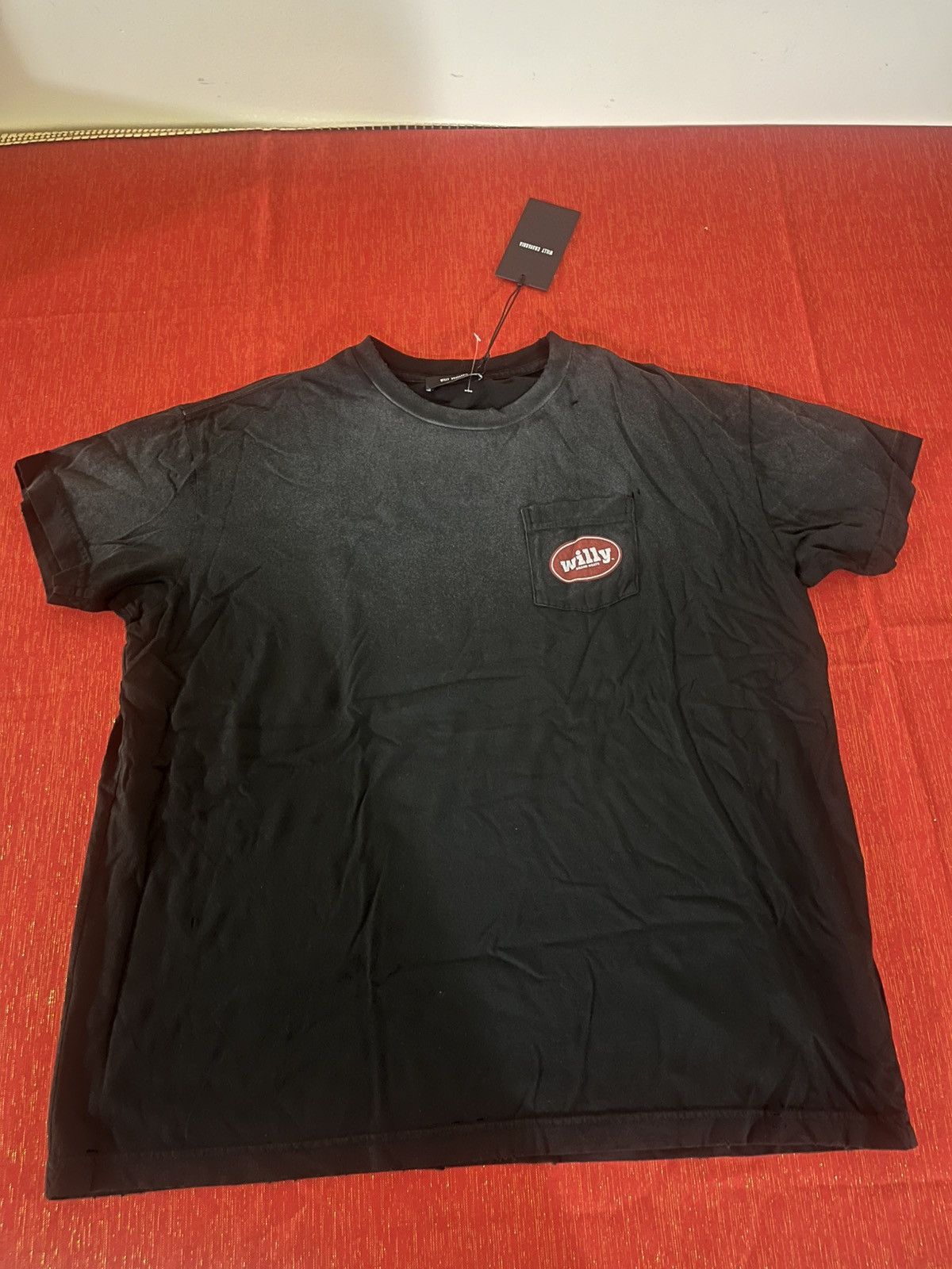 Willy Chavarria Willy Chavarria Chorizo Destroyed Easy Tee Sz M Size US M / EU 48-50 / 2 - 9 Thumbnail