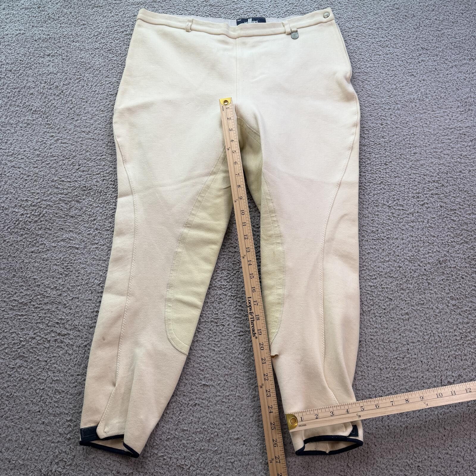 Nicole Miller Vintage Millers Equestrian Riding Breeches Pants Women 38 L Size 36" / US 14 / IT 50 - 4 Thumbnail