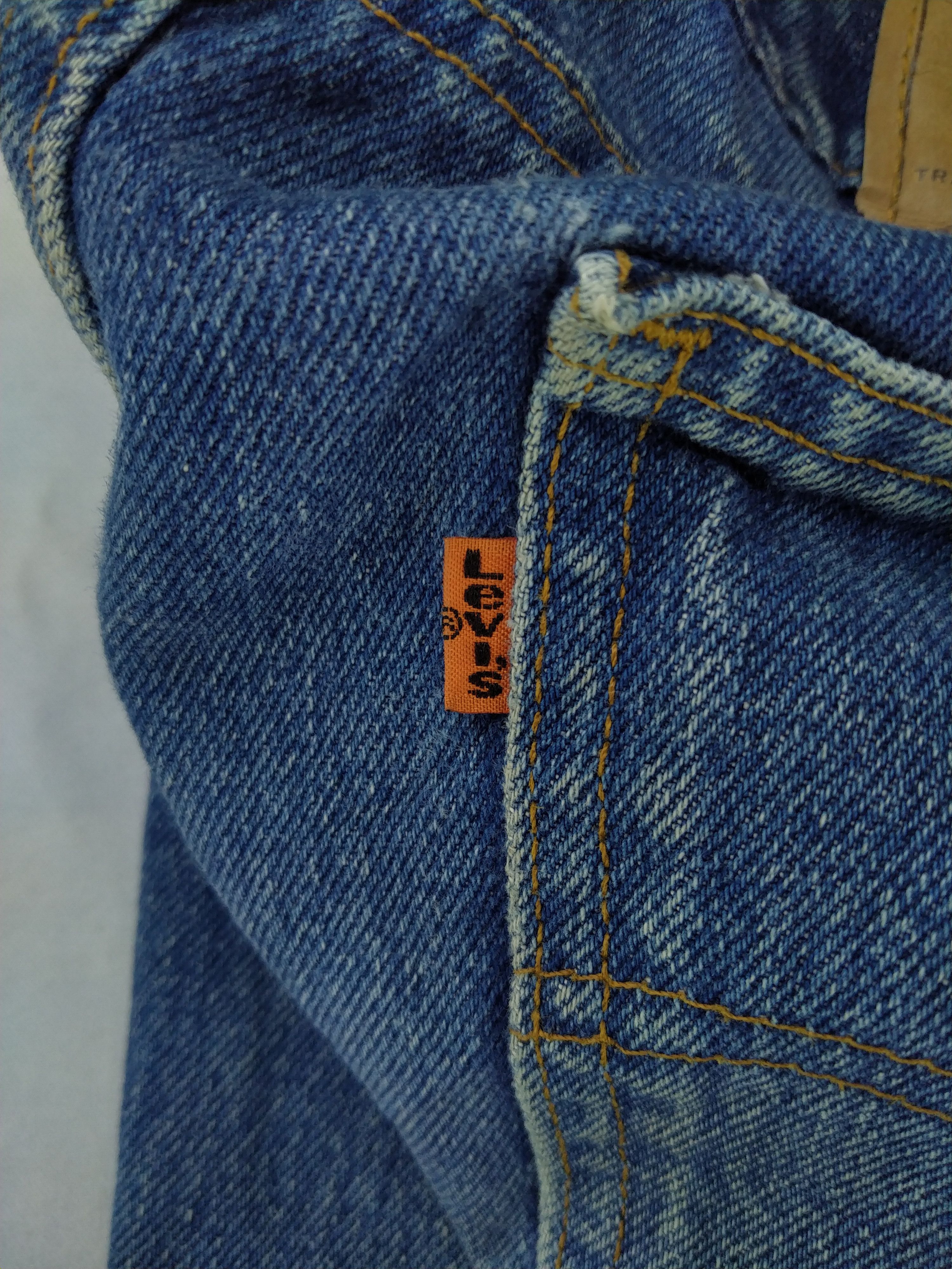 Levi's Distressed Vintage Levi's USA Denim 35x28.5 -JN278 Size US 35 - 15 Thumbnail