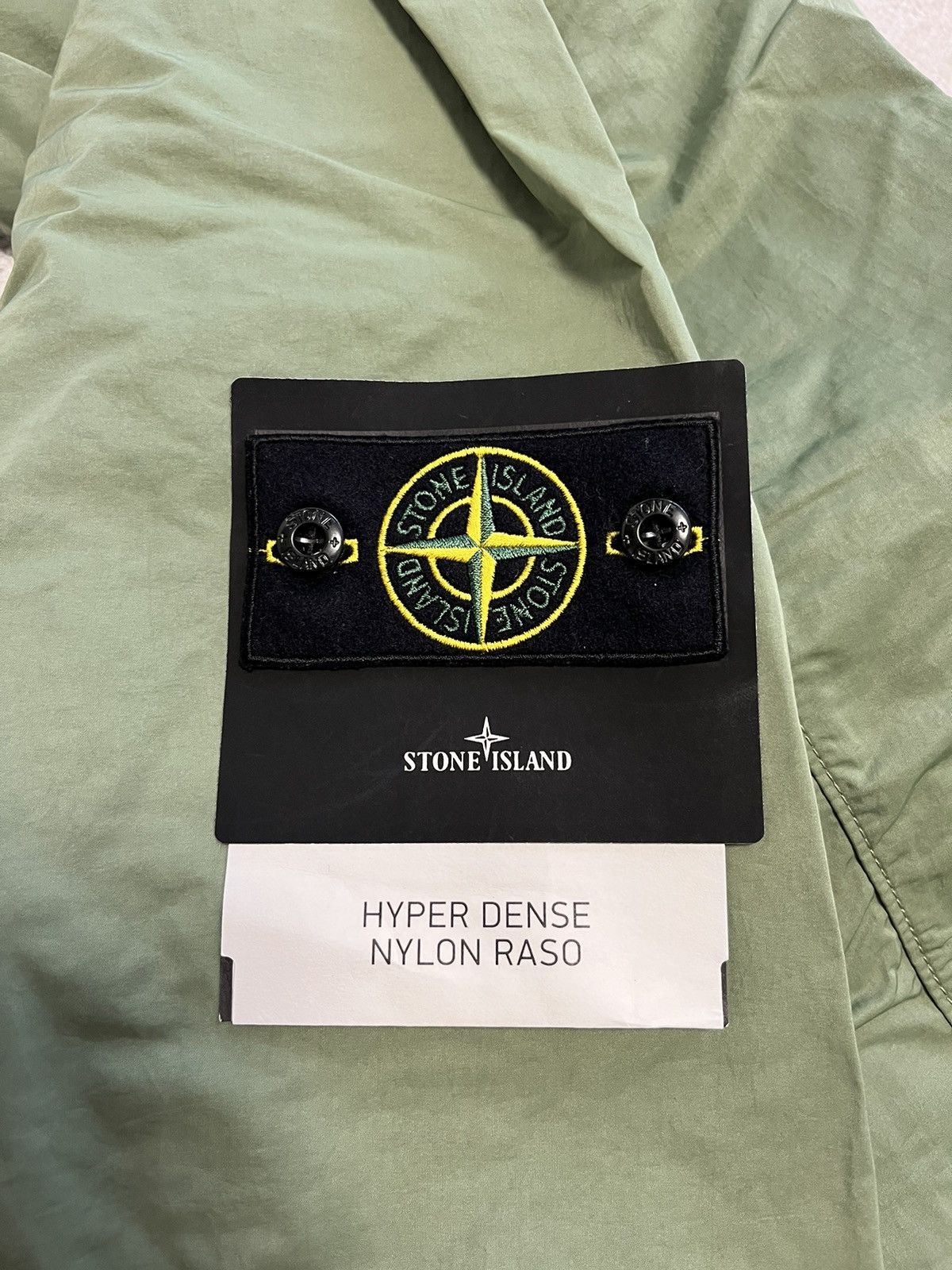Stone Island Stone Island Hyper Dense Nylon Raso light jacket Size US L / EU 52-54 / 3 - 2 Thumbnail