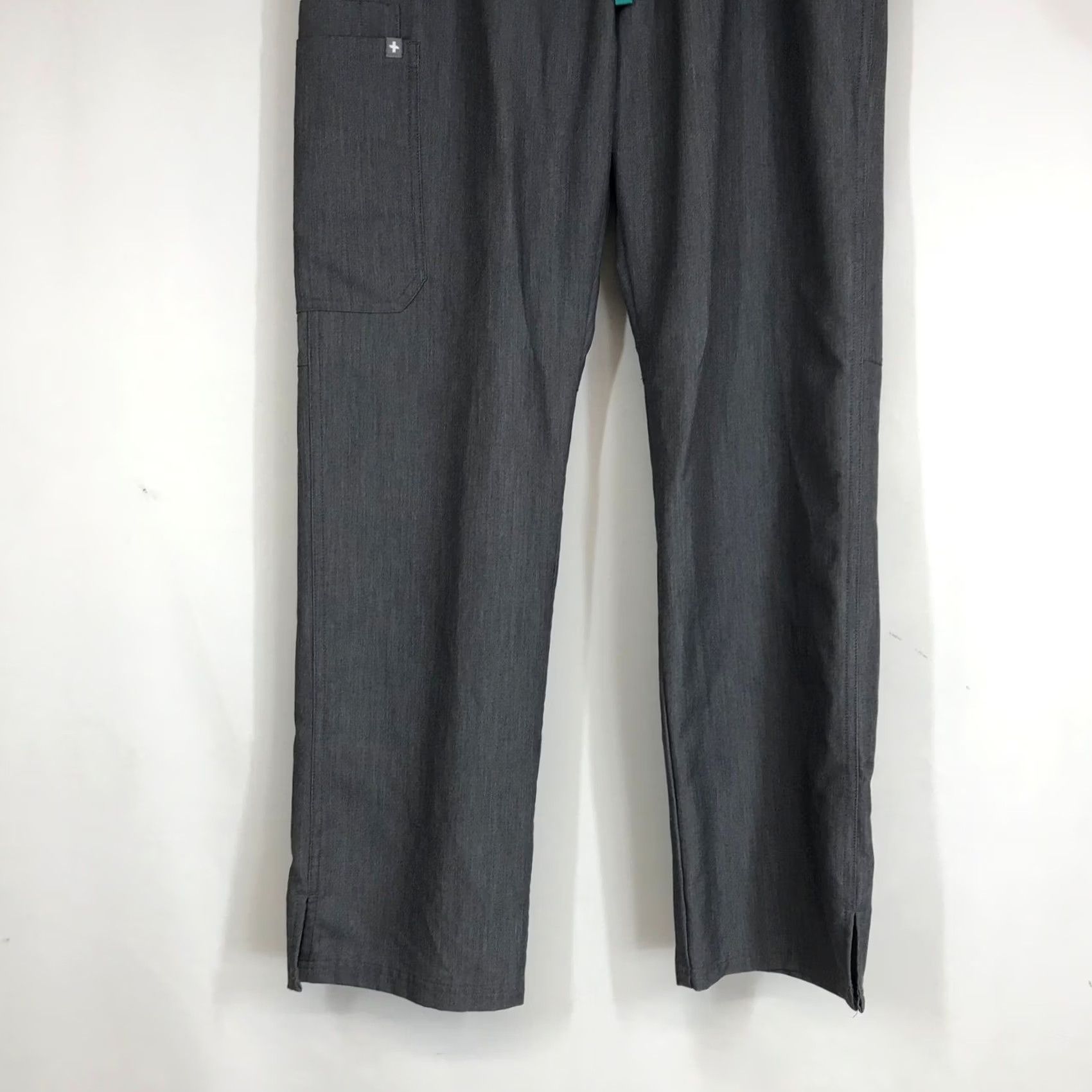 Vintage FIGS Technical Collection Mens Medium Charcoal Gray Pants Drawstring Size US 31 - 3 Thumbnail