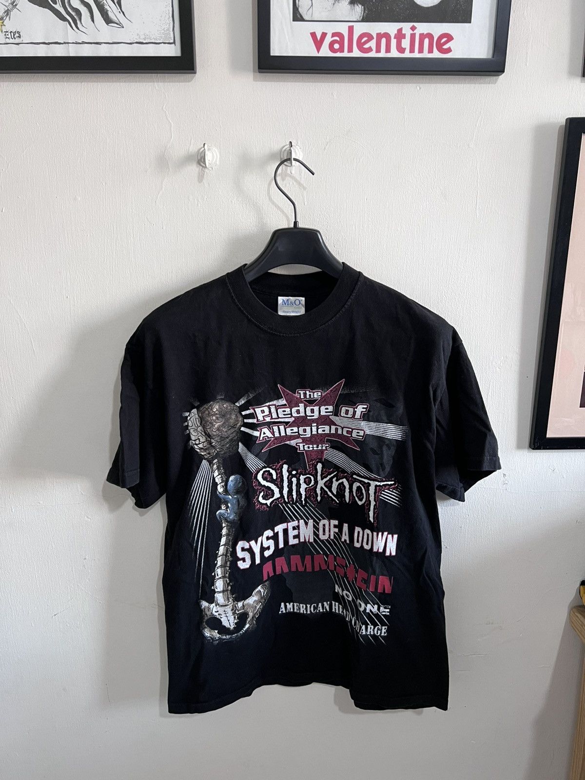 Slipknot × Vintage Vintage Slipknot x RAMMSTEIN Size US XL / EU 56 / 4 - 1 Thumbnail