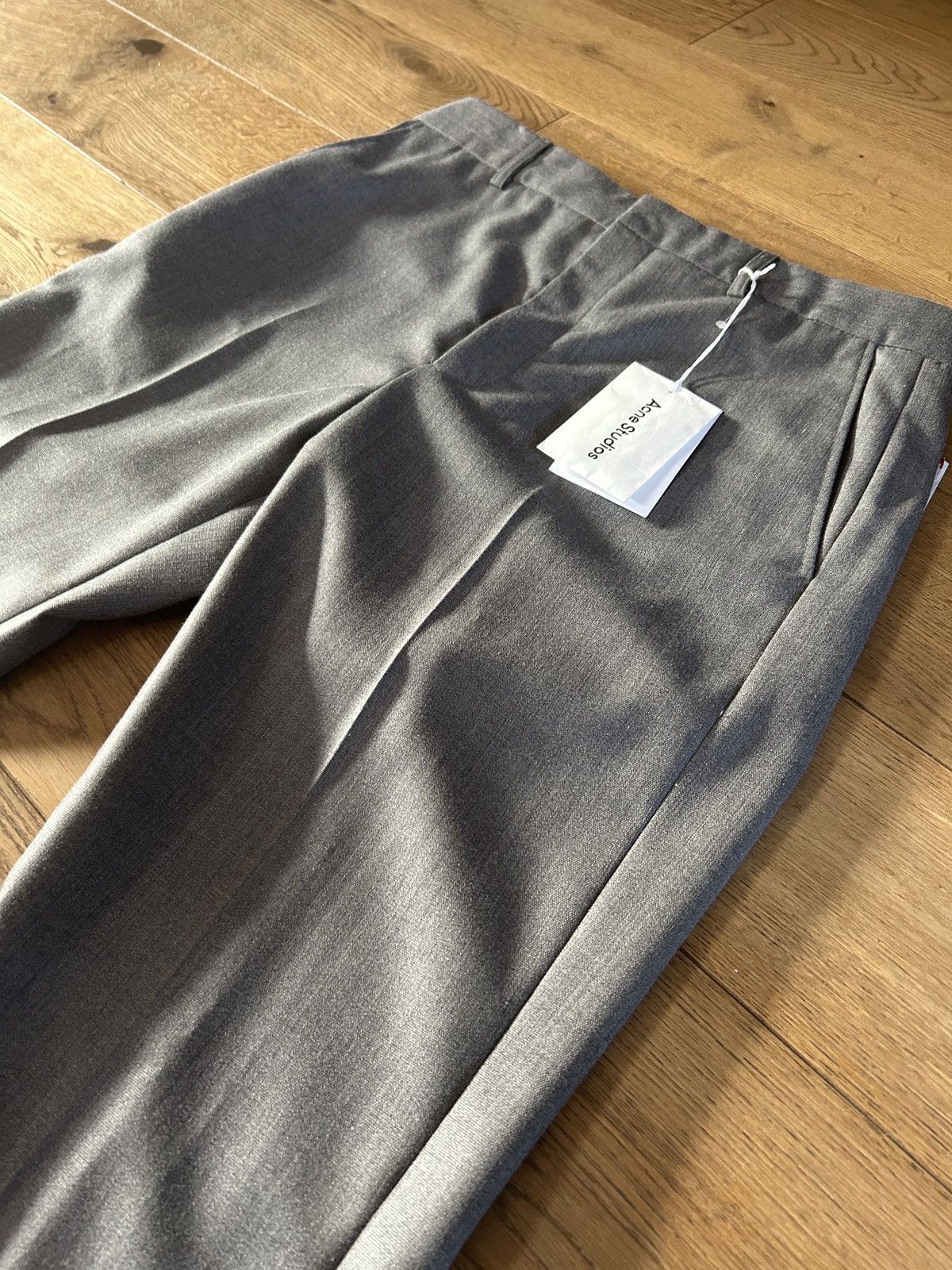 Acne Studios Acne Studios Wide Leg Trousers Size US 34 / EU 50 - 6 Thumbnail