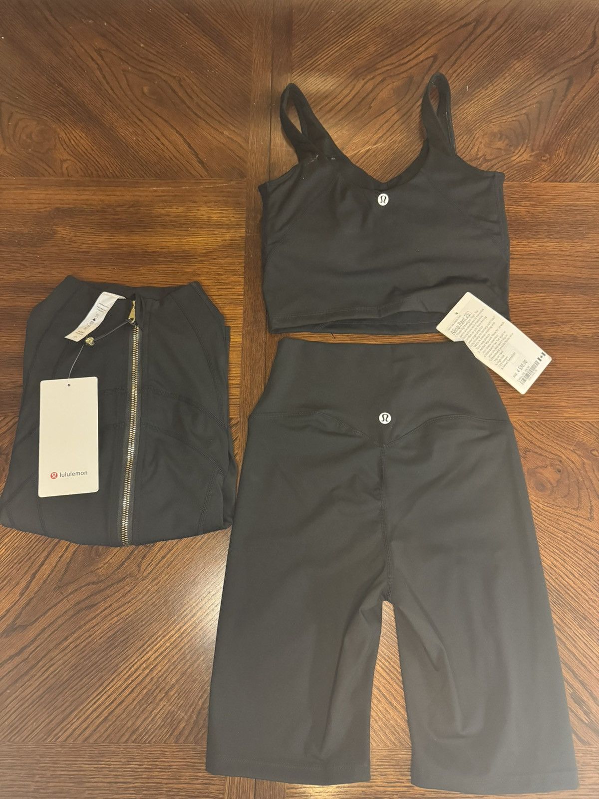 Lululemon Lululemon Define Jacket Set - Black/Gold Size S / US 4 / IT 40 - 2 Thumbnail