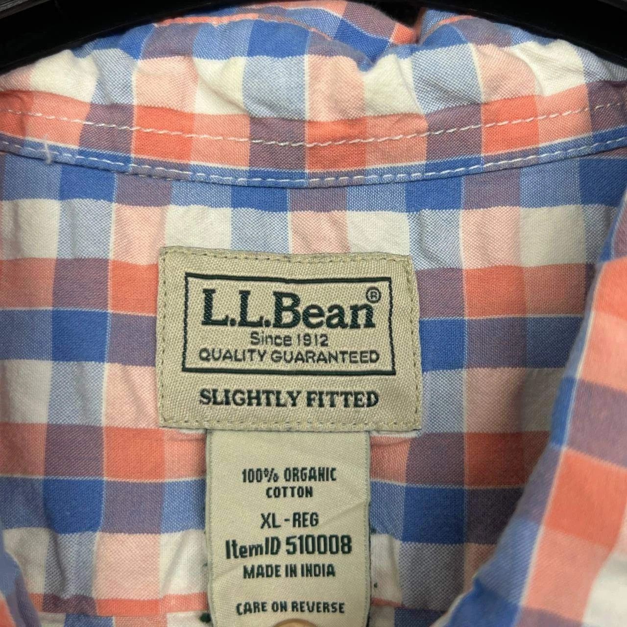 L.L. Bean L.L. Bean Button Up Shirt Men Flannel Plaid Cotton XL Size US XL / EU 56 / 4 - 6 Thumbnail