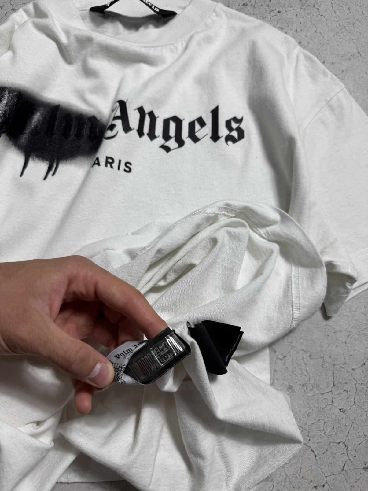 Palm Angels Palm Angels Luxury White Big Logo T-Shirt Size US M / EU 48-50 / 2 - 11 Thumbnail