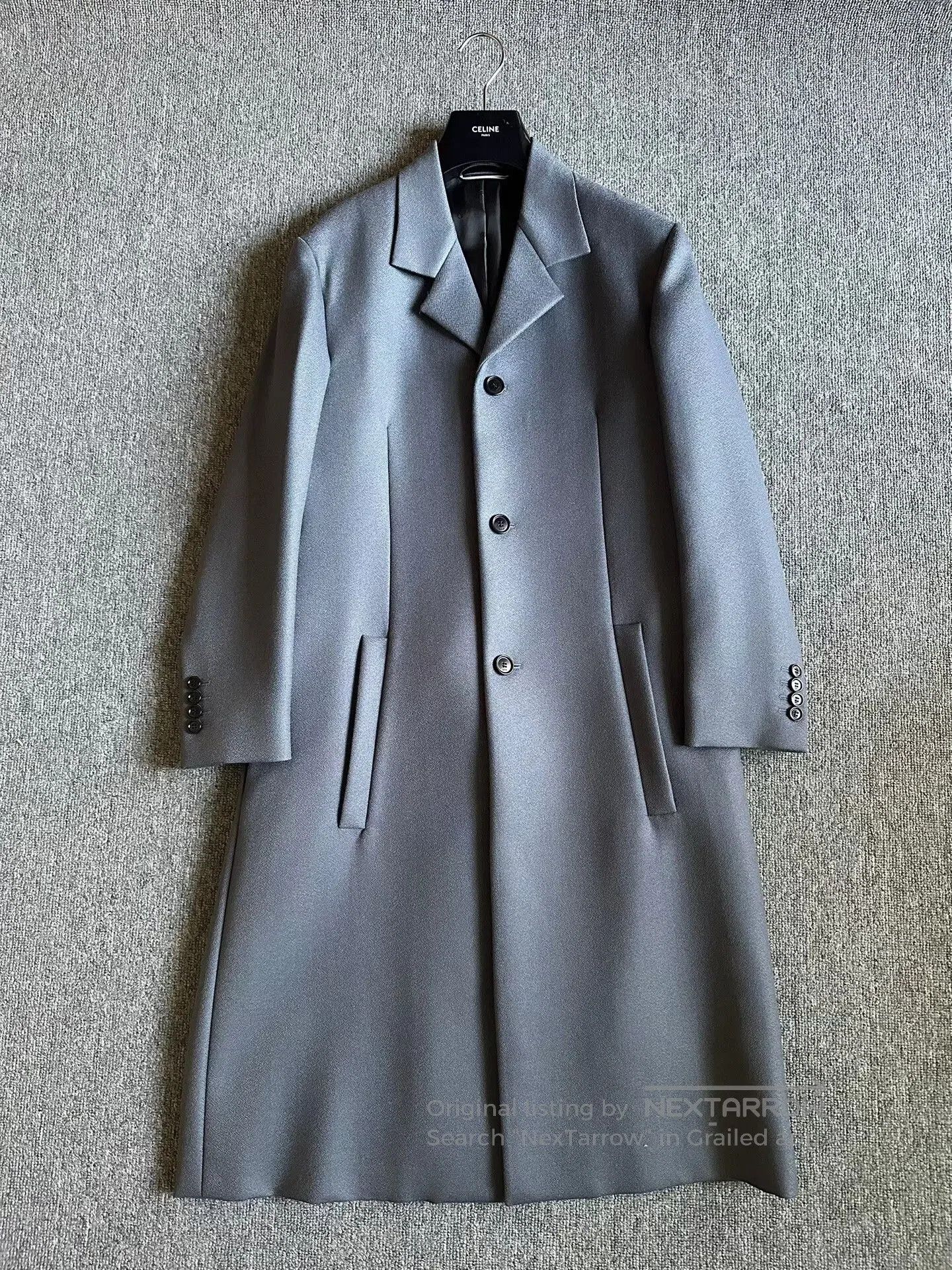 Dior dior 20ss fog blue wool coat. Size US L / EU 52-54 / 3 - 1 Thumbnail