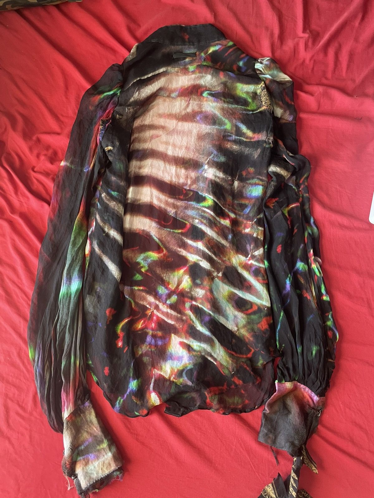 If Six Was Nine If Six Was Nine Psychedelic TXS-4 Silk Button Up Shirt Size US S / EU 44-46 / 1 - 2 Thumbnail