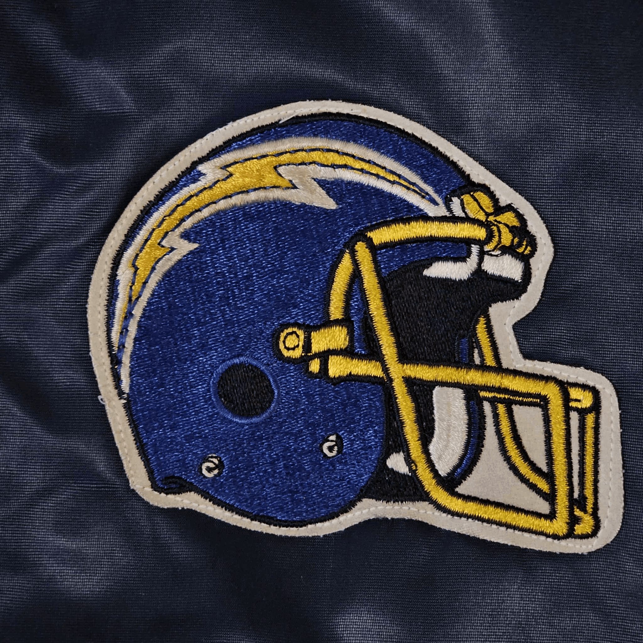 Chalk Line San Diego Chargers Vintage 80s Satin Bomber Jacket Size US L / EU 52-54 / 3 - 4 Thumbnail