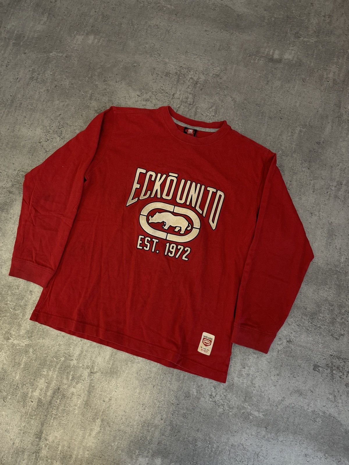 Ecko Unltd. × Rap Tees × Vintage Ecko Unltd rap hip hop brand vintage longsleeve skate y2k Size US S / EU 44-46 / 1 - 2 Thumbnail