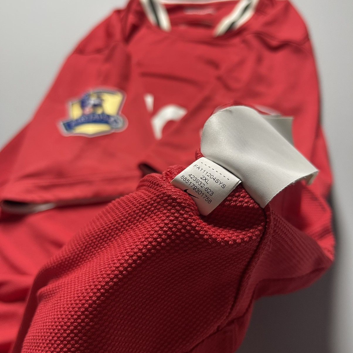 Nike MAN UNITED NIKE 2011/2012 FOOTBALL HOME JERSEY #13 PARK Size US XXL / EU 58 / 5 - 17 Thumbnail