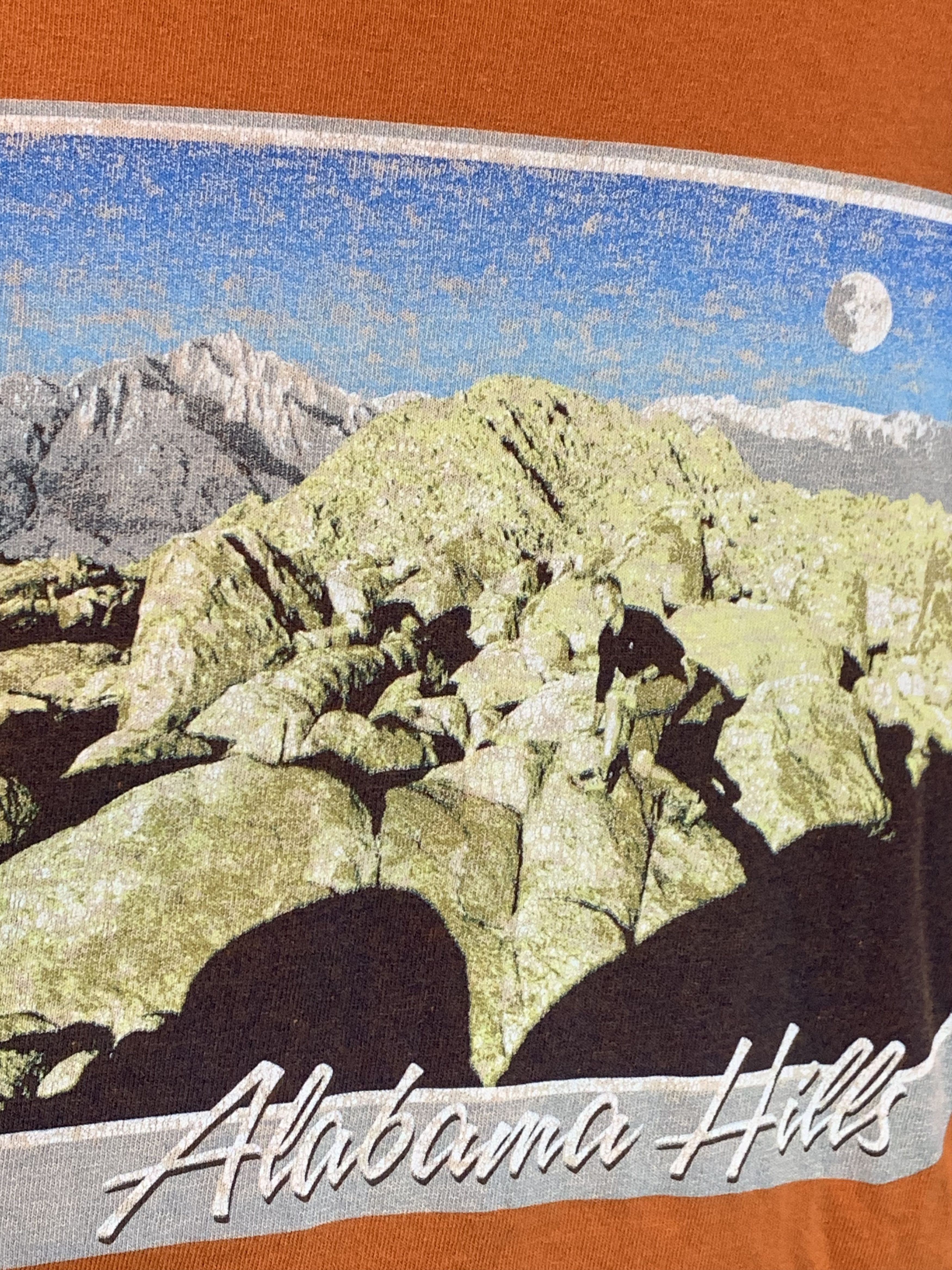 Vintage RARE Vintage Alabama Hills Got Rocks Hiking Nature Art Shirt Size US XL / EU 56 / 4 - 5 Thumbnail