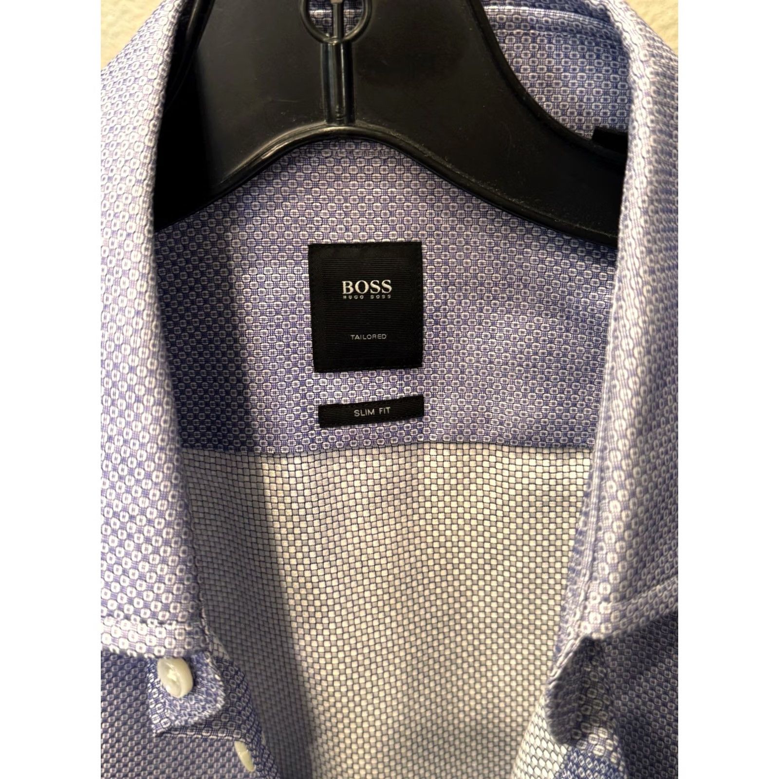 Hugo Boss Hugo Boss Shirt Hugo Boss Tailored Slim LONG SLEEVE BUTTON UP SHIRT Small S Multicolor 15.5 x 35 Mens Slim Shirt Size US S / EU 44-46 / 1 - 6 Thumbnail