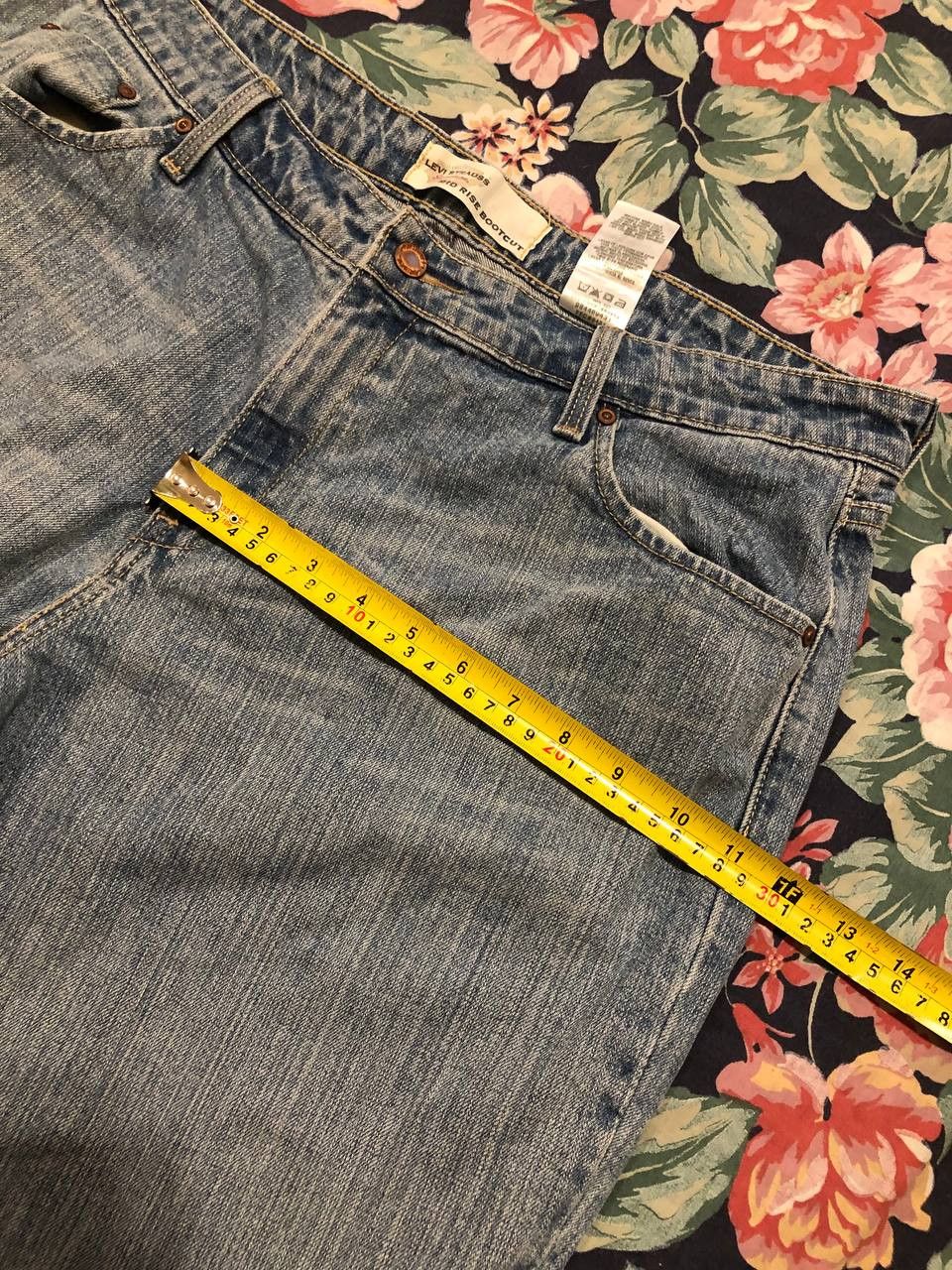 Levi's logo jeans pants Levi's crazy Y2K vintage streetwear Size 38" / US 16 / IT 52 - 9 Thumbnail