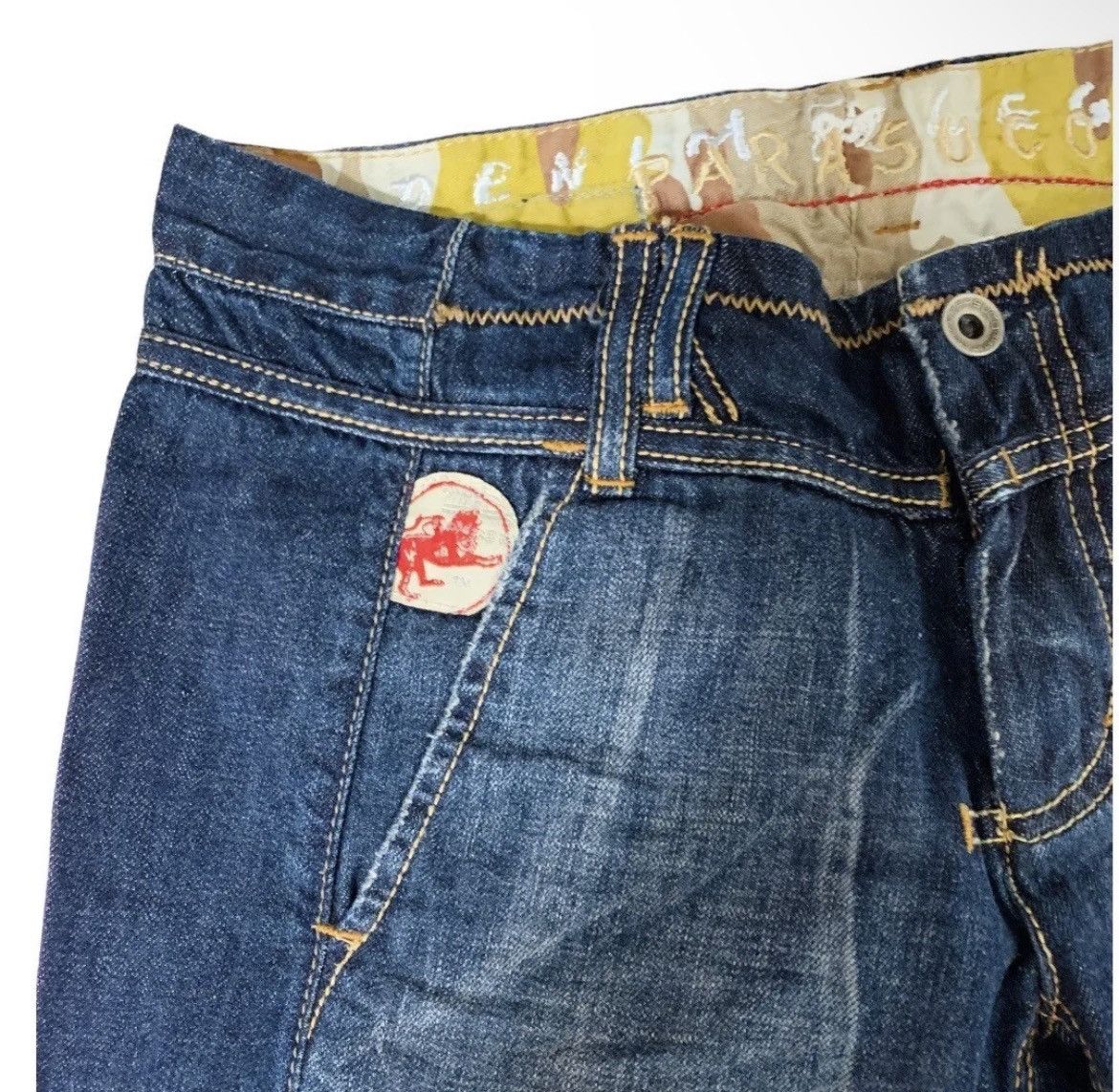 Japanese Brand × Marithe + Francois Girbaud × Parasuco Parasuco Y2K Vintage Jeans 23 Size 23" - 3 Thumbnail