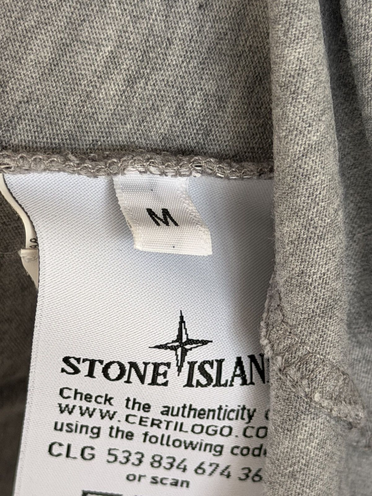 Stone Island Stone Island Long Sleeve T-Shirt (Size M) Size US M / EU 48-50 / 2 - 6 Thumbnail