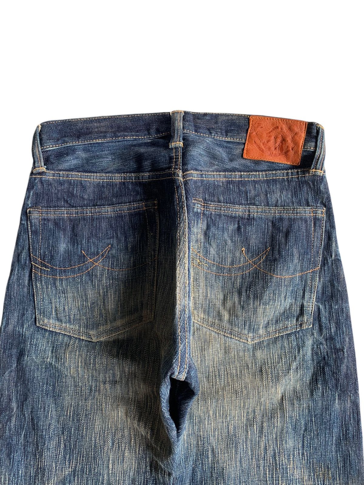 Japanese Brand × Kapital × Vintage ETERNAL SELVEDGE BUTTON FLY RUSTY JAPANESE DENIM Size US 30 / EU 46 - 11 Thumbnail