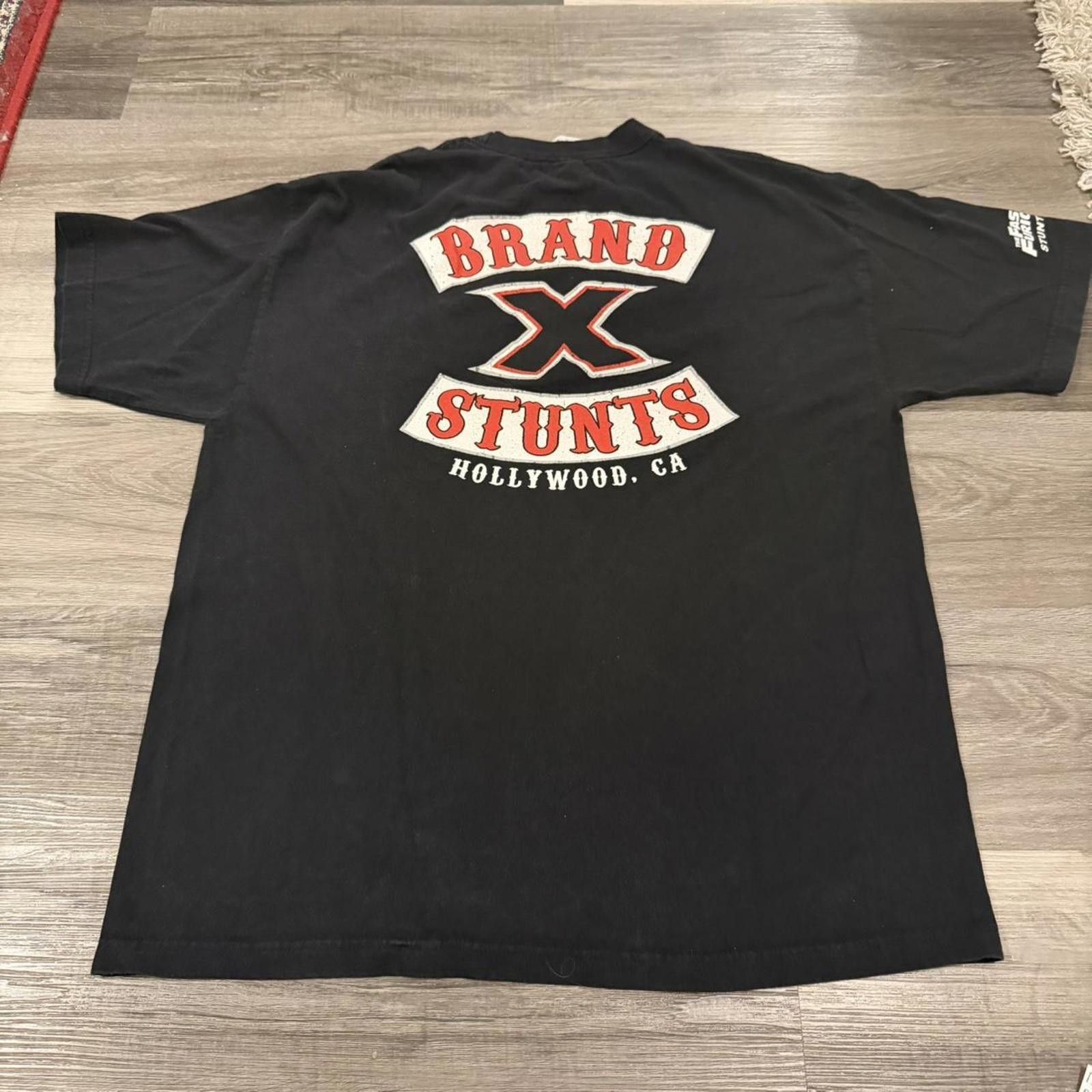 Other Vintage fast and the furious 4 stunt team brand x t shirt XL Size US XL / EU 56 / 4 - 4 Thumbnail