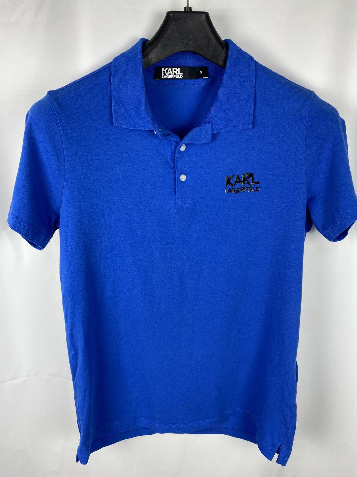 Karl Lagerfeld Karl Lagerfeld Men Polo Tee Stretch Cotton Logo Graffity S Size US S / EU 44-46 / 1 - 1 Thumbnail