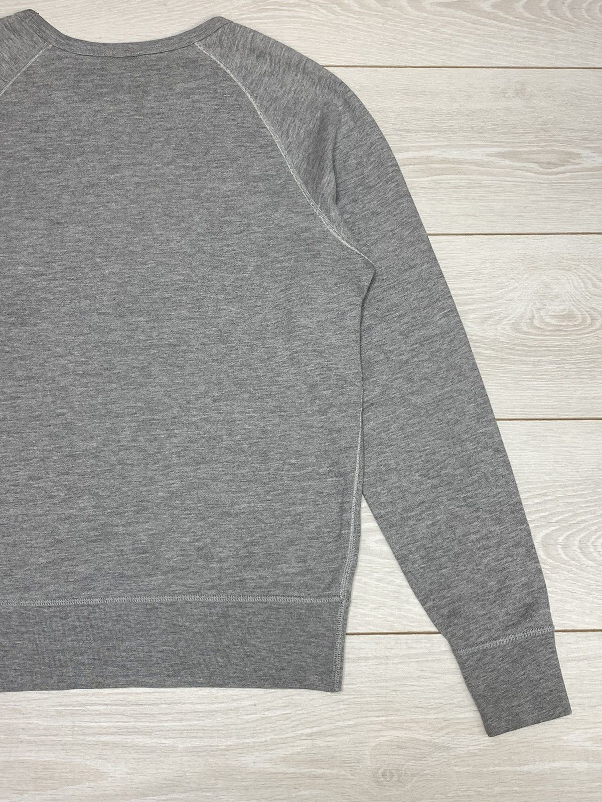 Acne Studios Acne Studios "Our Journey" Grey Raglan Sweatshirt Size US M / EU 48-50 / 2 - 9 Thumbnail