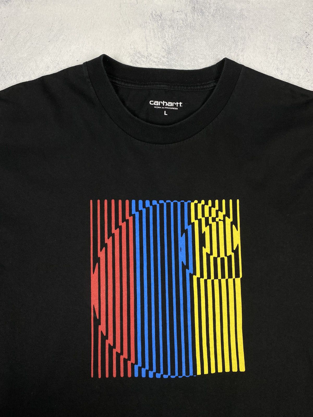 Carhartt Wip Carhartt Wip Big Logo Streetwear Tee T Shirt Mens Size L Size US L / EU 52-54 / 3 - 5 Thumbnail