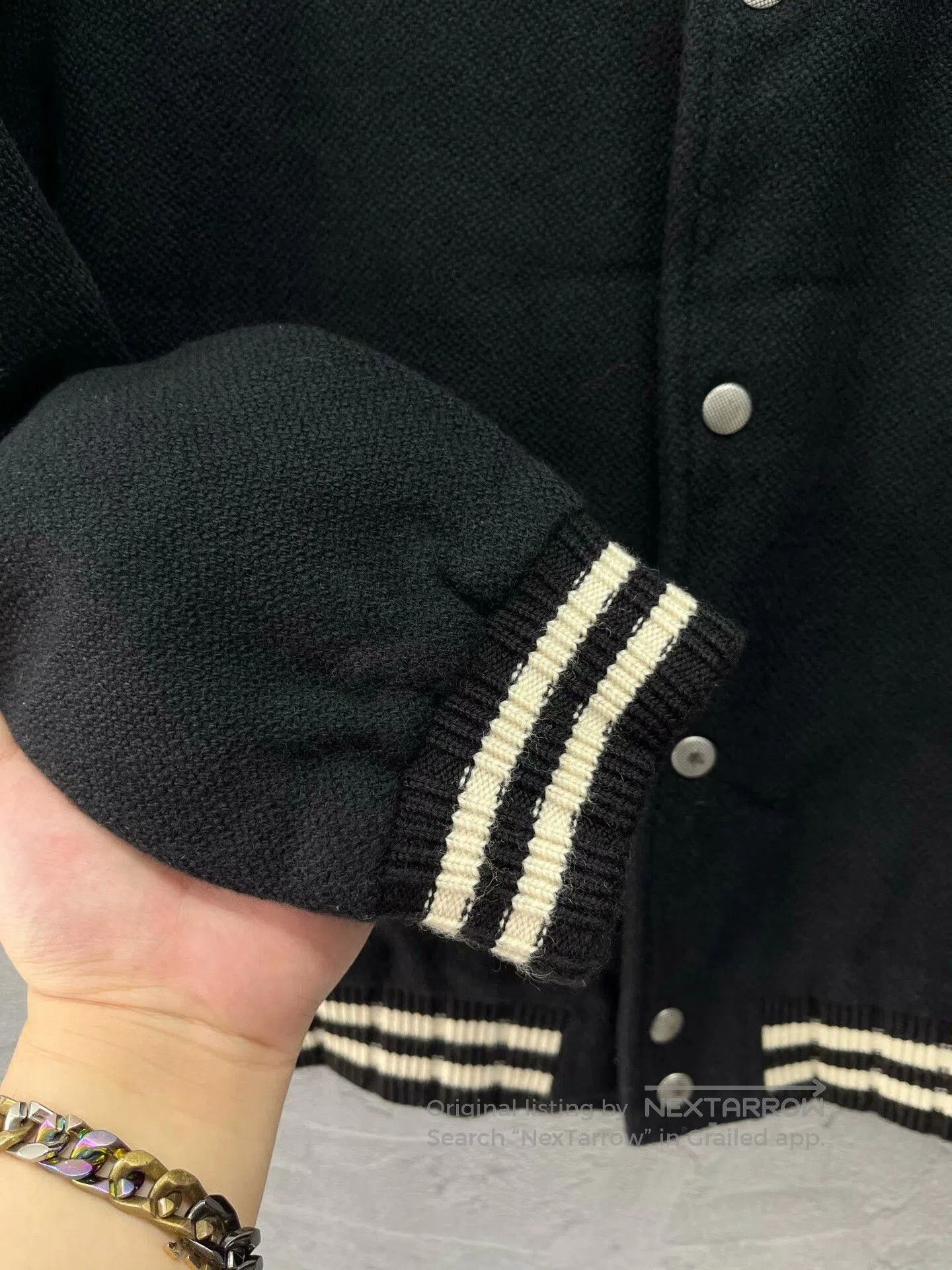 Saint Laurent Paris Saint Laurent Embroidered Baseball Jacket. Size US M / EU 48-50 / 2 - 6 Thumbnail