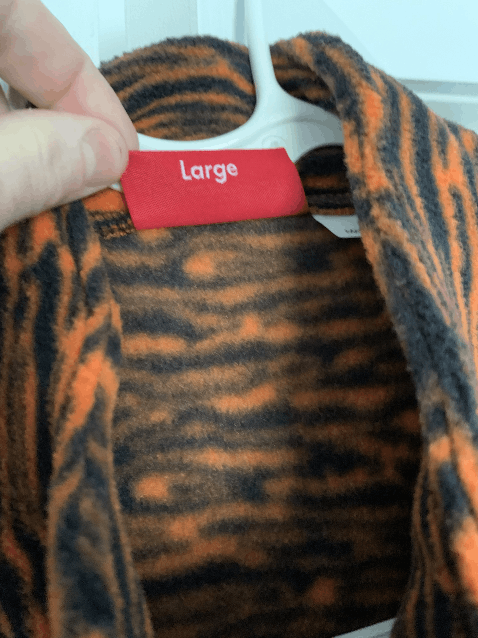 Polartec × Supreme Supreme FW21 Polartec Half Zip Pullover Tiger 