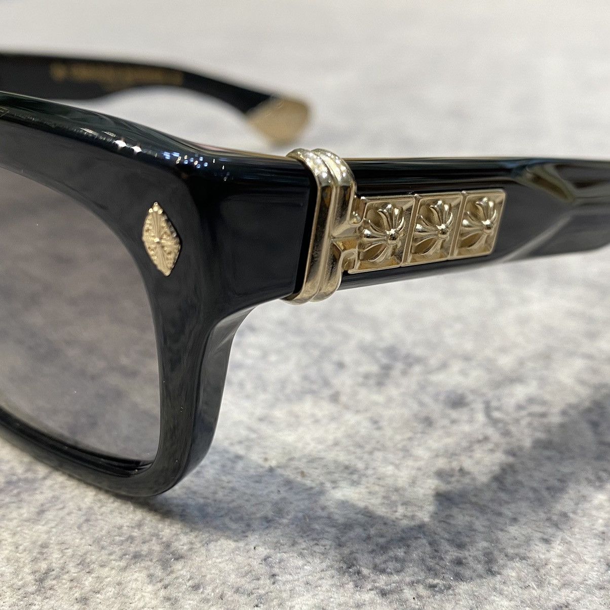 Chrome Hearts CHROME HEARTS SLUSS BUSSIN II Black18KGP Dark Gray Gradient Size ONE SIZE - 2 Thumbnail