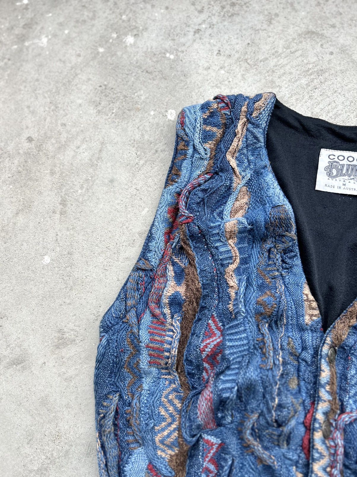 Coogi 💥RARE💥 CRAZY COOGI BLUES VEST Size US M / EU 48-50 / 2 - 3 Thumbnail