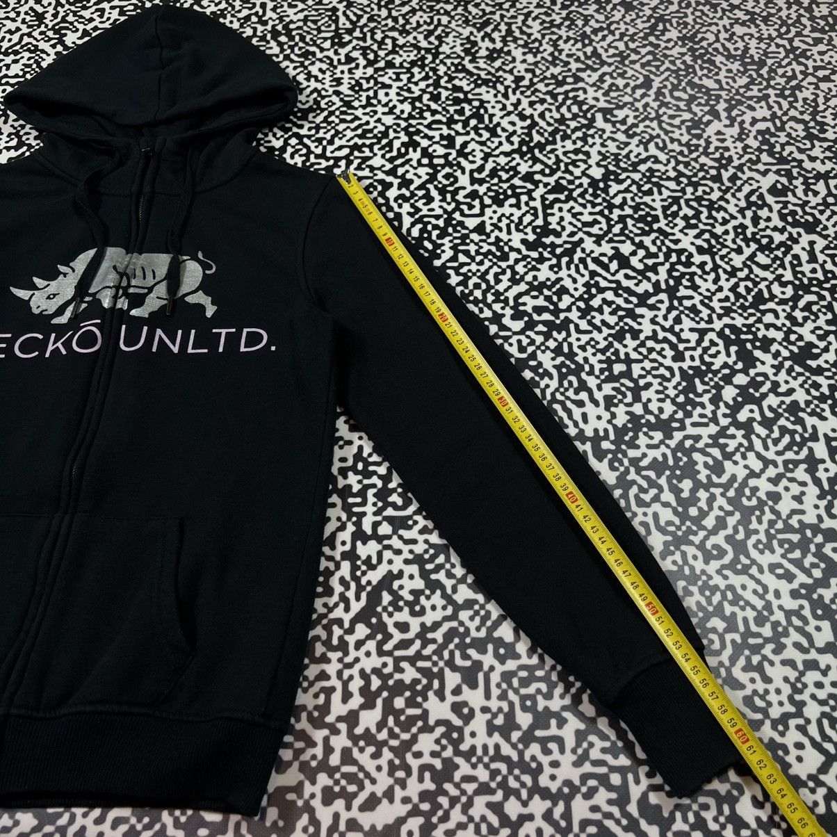 Ecko Unltd. Vintage Y2K Ecko Unltd Big Logo Zip Hoodie Rap Sk8 Style 90s Size S / US 4 / IT 40 - 10 Thumbnail