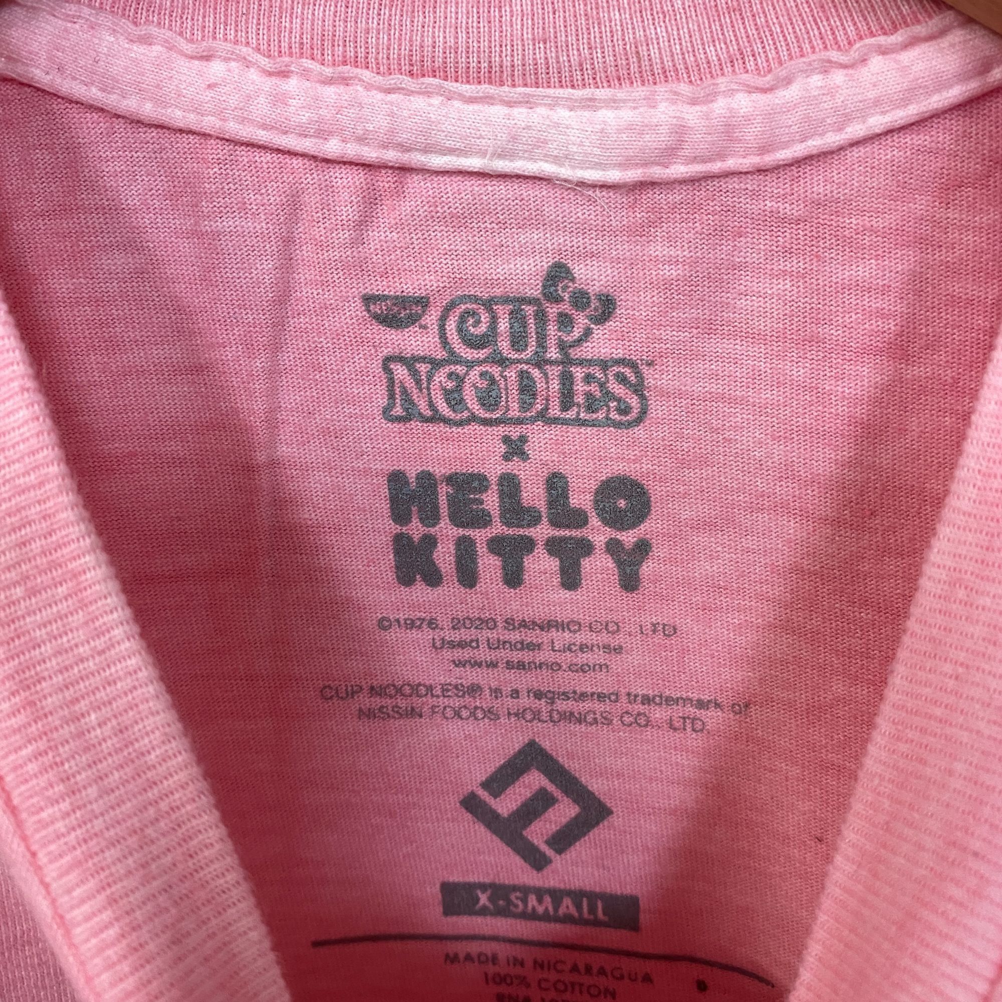 Other Sanrio Hello Kitty x Nissin Cup Noodles Pink T-Shirt Small Size US S / EU 44-46 / 1 - 4 Thumbnail