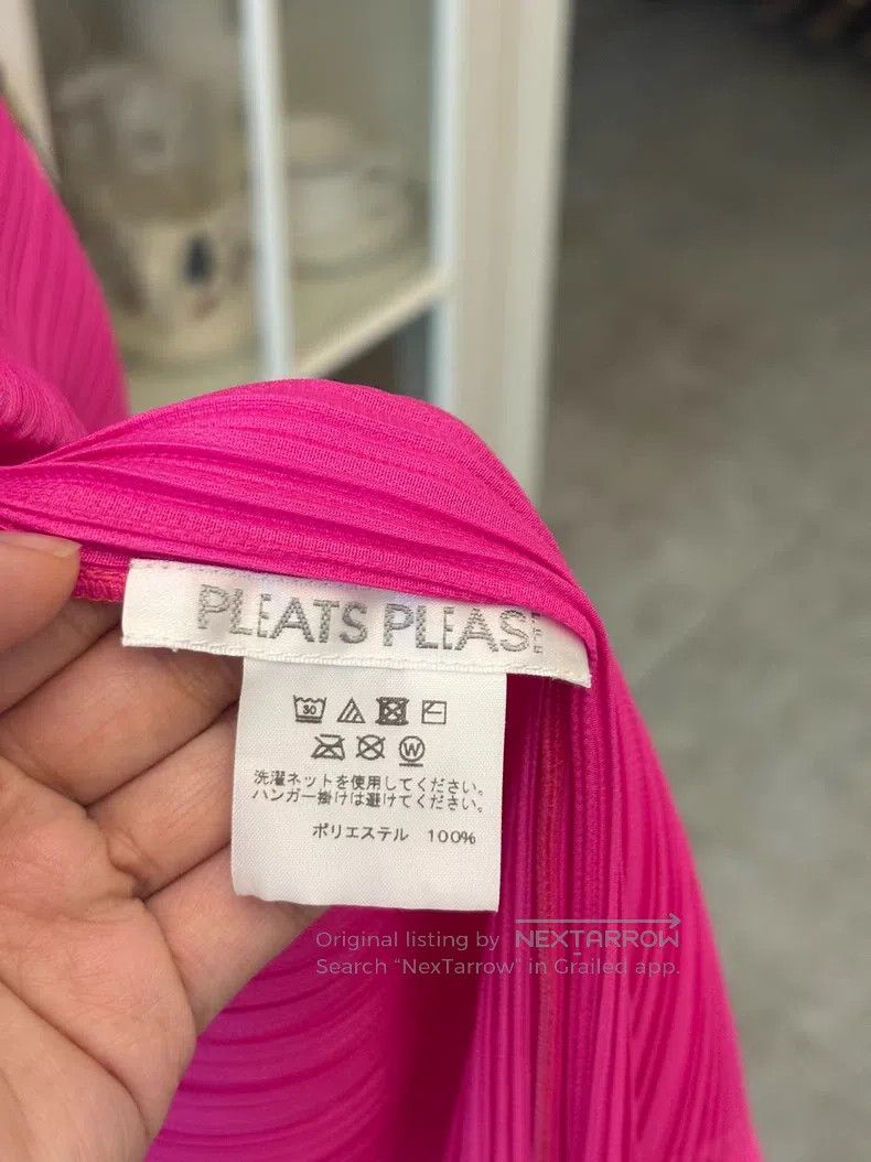 Issey Miyake Issey Miyake Iridescent Pink Spring Vest Size L / US 10 / IT 46 - 4 Thumbnail