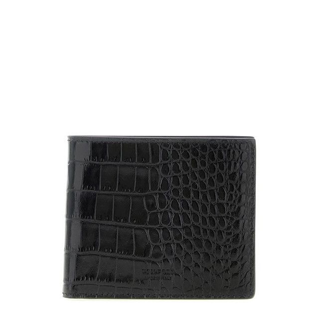 Tom Ford TOM FORD Black Embossed Wallet New & Authentic Size ONE SIZE - 1 Thumbnail