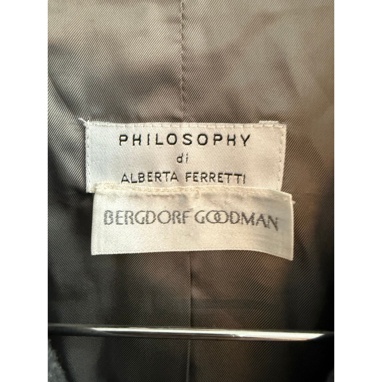 Alberta Ferretti Womens Philosophy by Alberta Ferretti Cashmere Blazer Size M / US 6-8 / IT 42-44 - 2 Thumbnail
