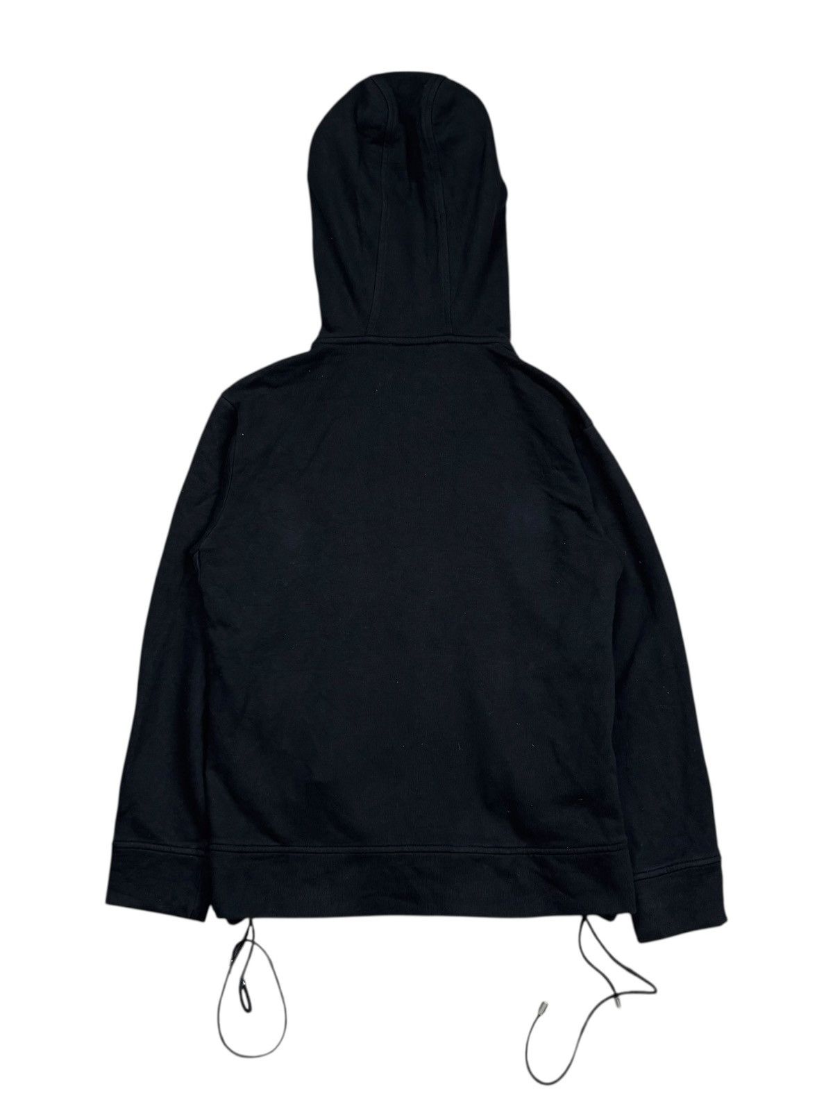 KMRii 2000s Diesel Black Gold - Side Lace Gothic Style Zip Hoodie Size US S / EU 44-46 / 1 - 2 Thumbnail