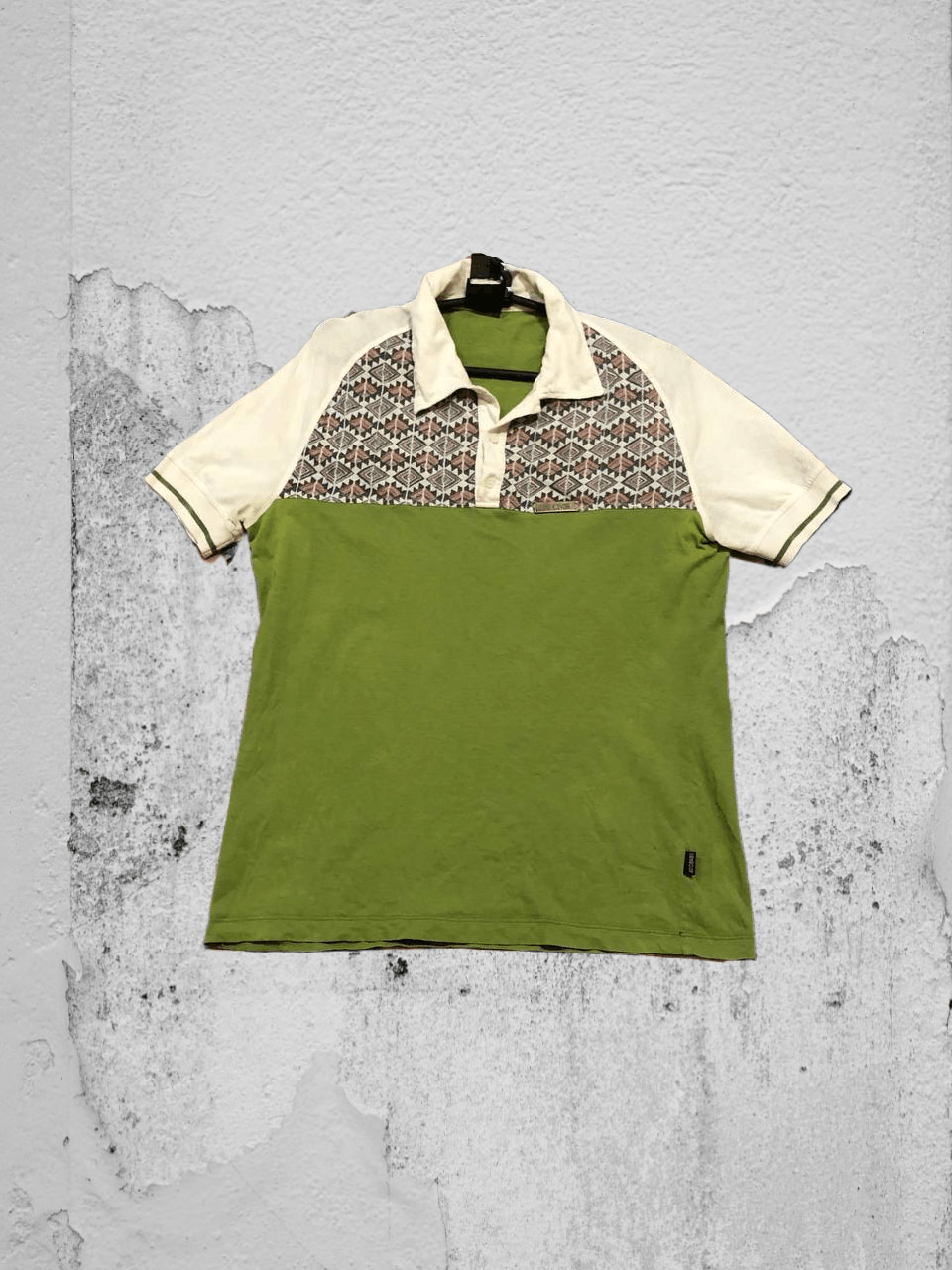 Just Cavalli Vintage Polo green Y2K Just Cavalli logo T-shirt Size US L / EU 52-54 / 3 - 1 Thumbnail