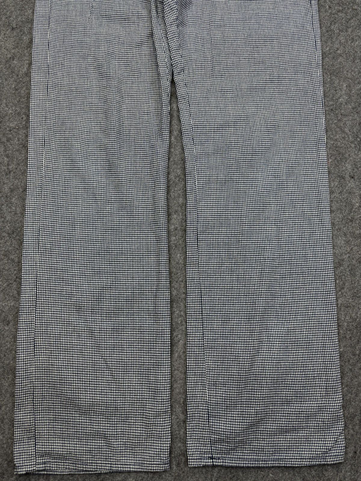 Japanese Brand Gaijin Made Fish Tail Houndstooth Pattern Pant F813 Size US 32 / EU 48 - 4 Thumbnail
