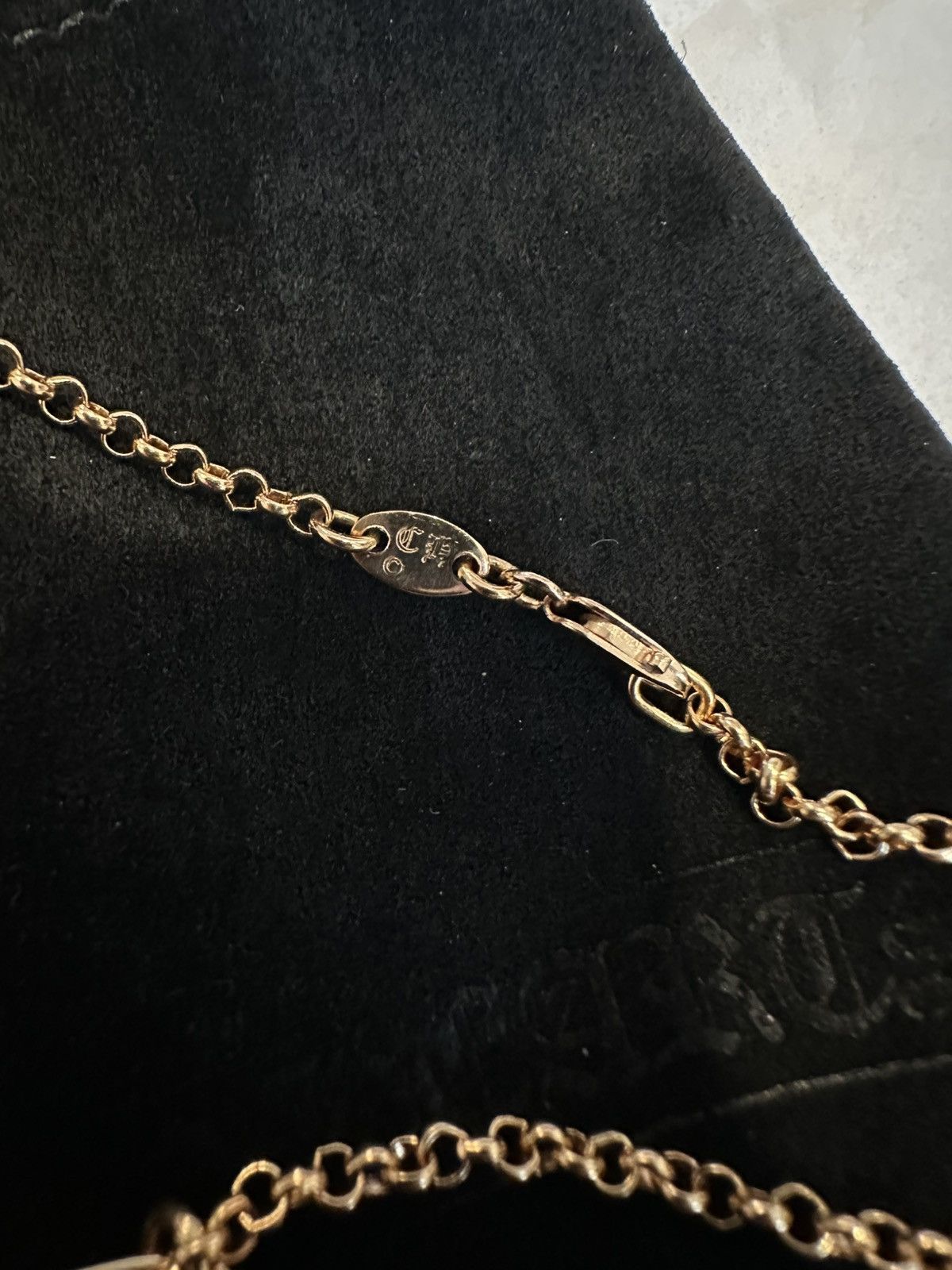 Chrome Hearts Chrome hearts 22K safety pin necklace 16inch Size ONE SIZE - 3 Thumbnail