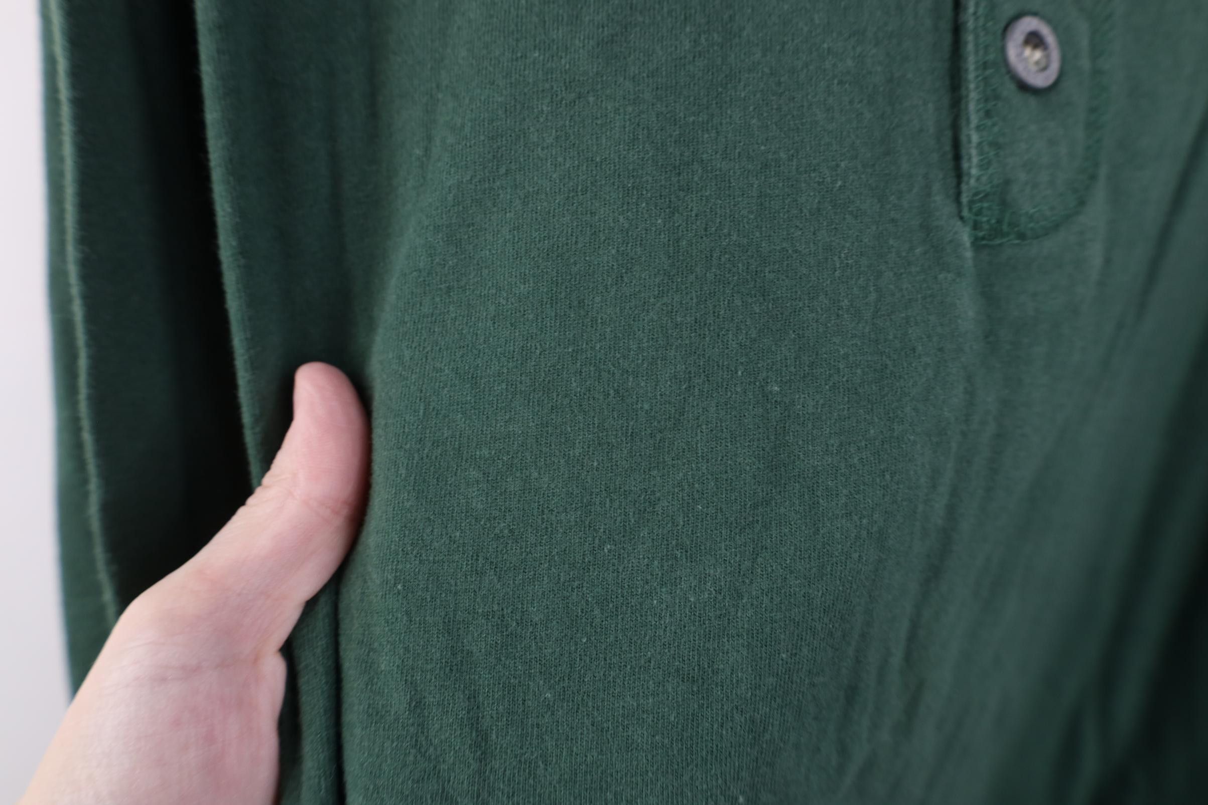 Vintage Vintage 90s Streetwear Cotton Long Sleeve Henley T-Shirt Size US L / EU 52-54 / 3 - 6 Thumbnail