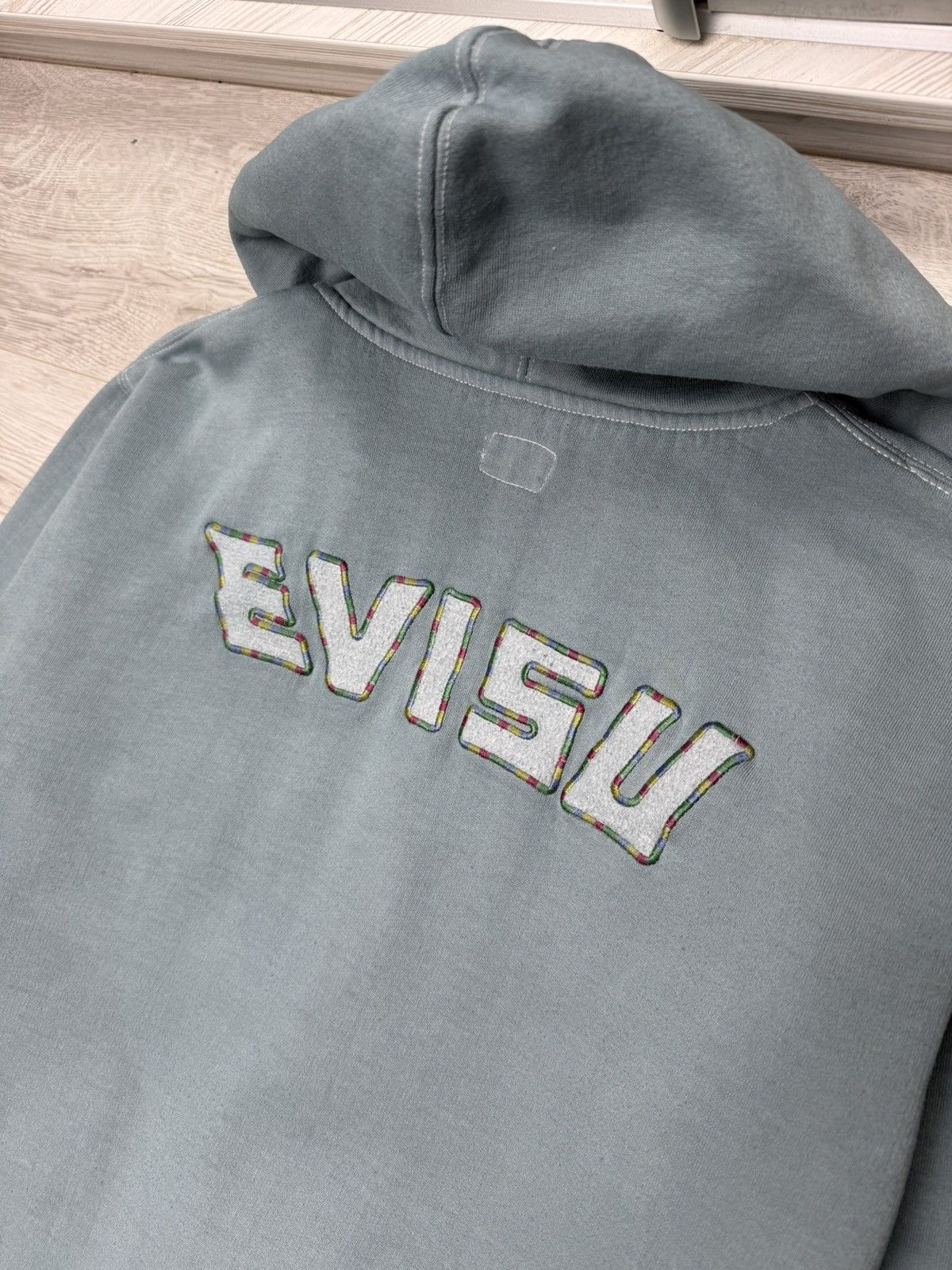 Japanese Brand Vintage Evisu Multi Pocket Zip up Hoodie Japanese Big Logo Size US M / EU 48-50 / 2 - 15 Thumbnail