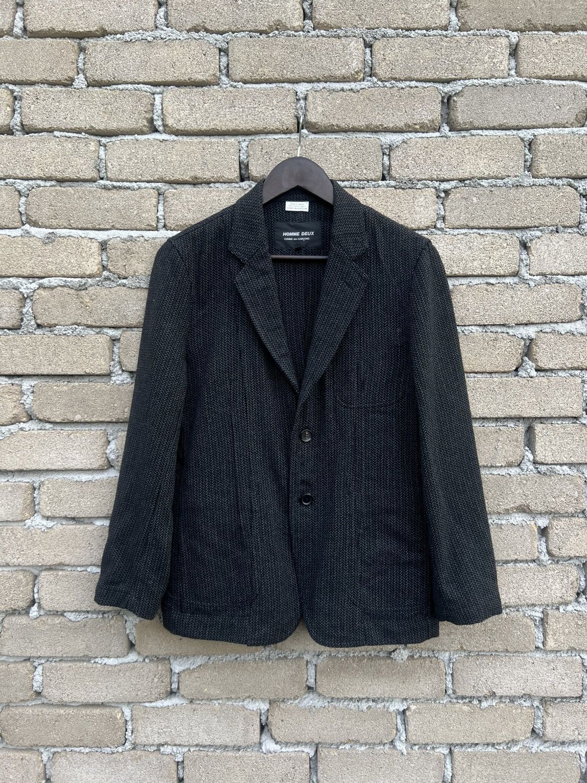 Comme des Garcons Homme Comme des Garcons Homme Deux Blazer Size US XS / EU 42 / 0 - 2 Thumbnail