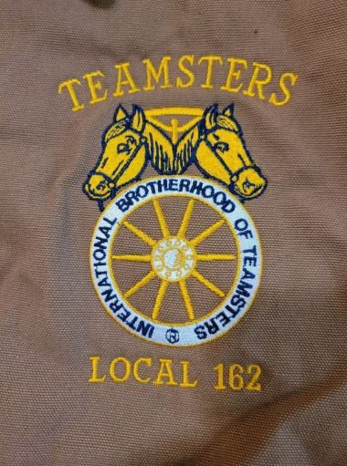 Canvas Teamsters Local 162 Portland Mens Canvas Bomber Jacket Large Size US L / EU 52-54 / 3 - 6 Thumbnail