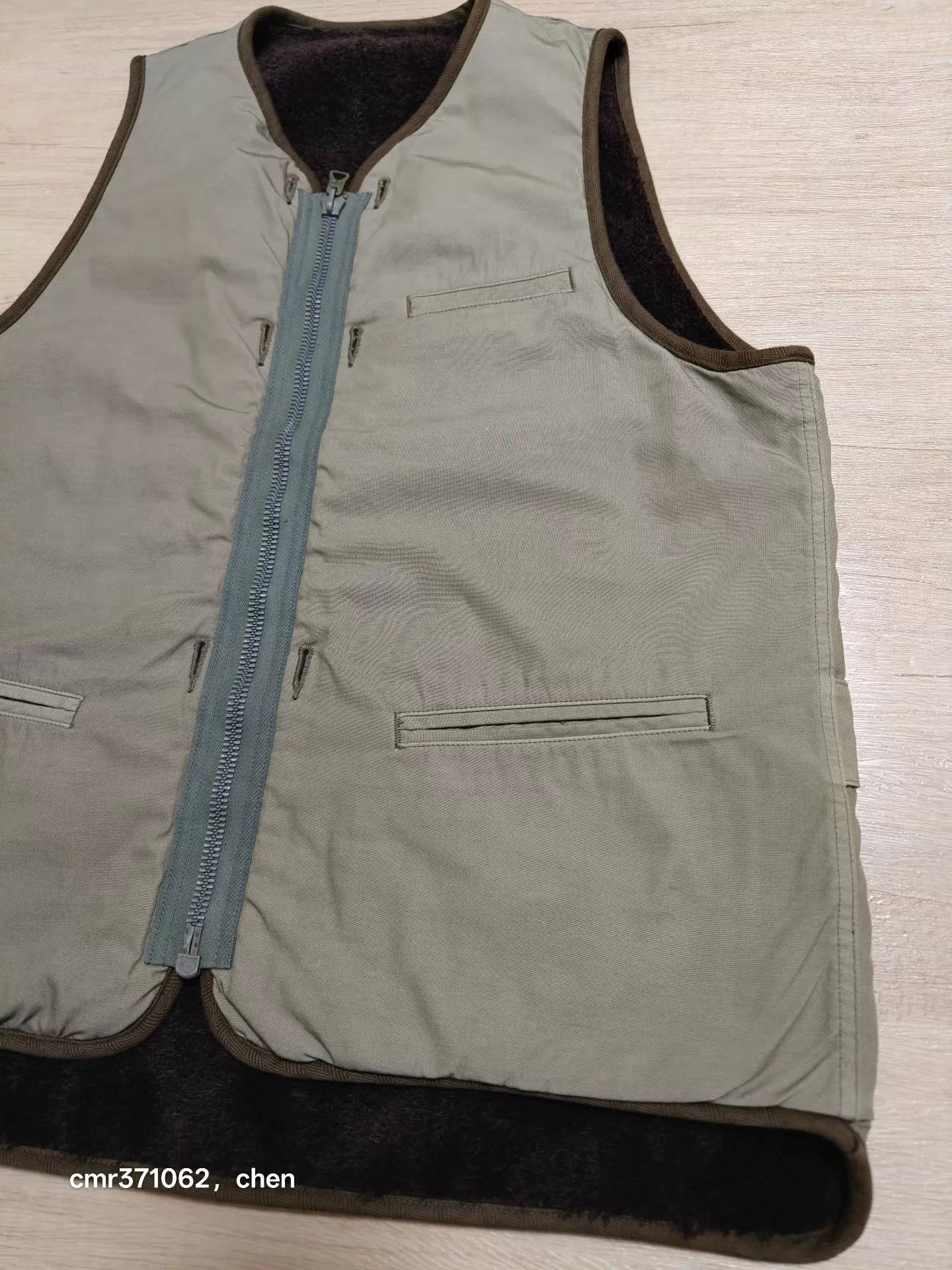 Visvim VISVIM 21 Military Liner Vest Olive 3 2way 98% New Size US L / EU 52-54 / 3 - 3 Thumbnail