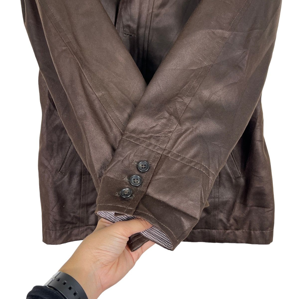 Takeo Kikuchi 🔥 TAKEO KIKUCHI BROWN BLOUSON JACKET Size US M / EU 48-50 / 2 - 13 Thumbnail