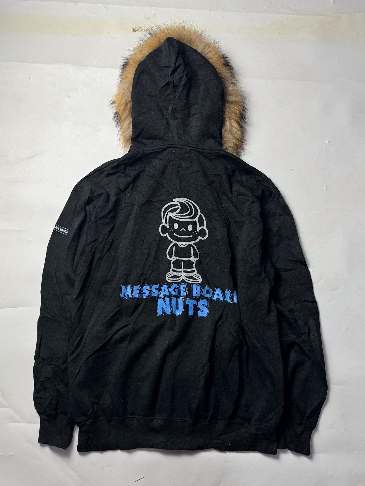 Beauty Beast × Hysteric Glamour × Japanese Brand Fur Hoodie Japanese Message Board Nuts Styled Size US L / EU 52-54 / 3 - 1 Thumbnail