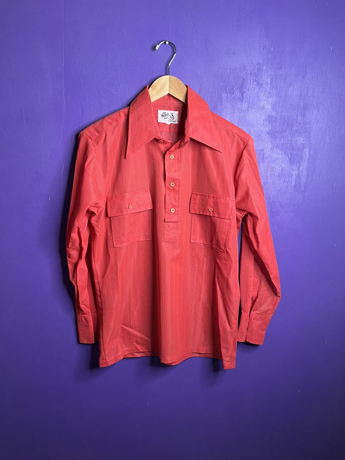 Hobo × Vintage Vintage 70s The hobo shirt quarter button shirt Size US M / EU 48-50 / 2 - 1 Thumbnail