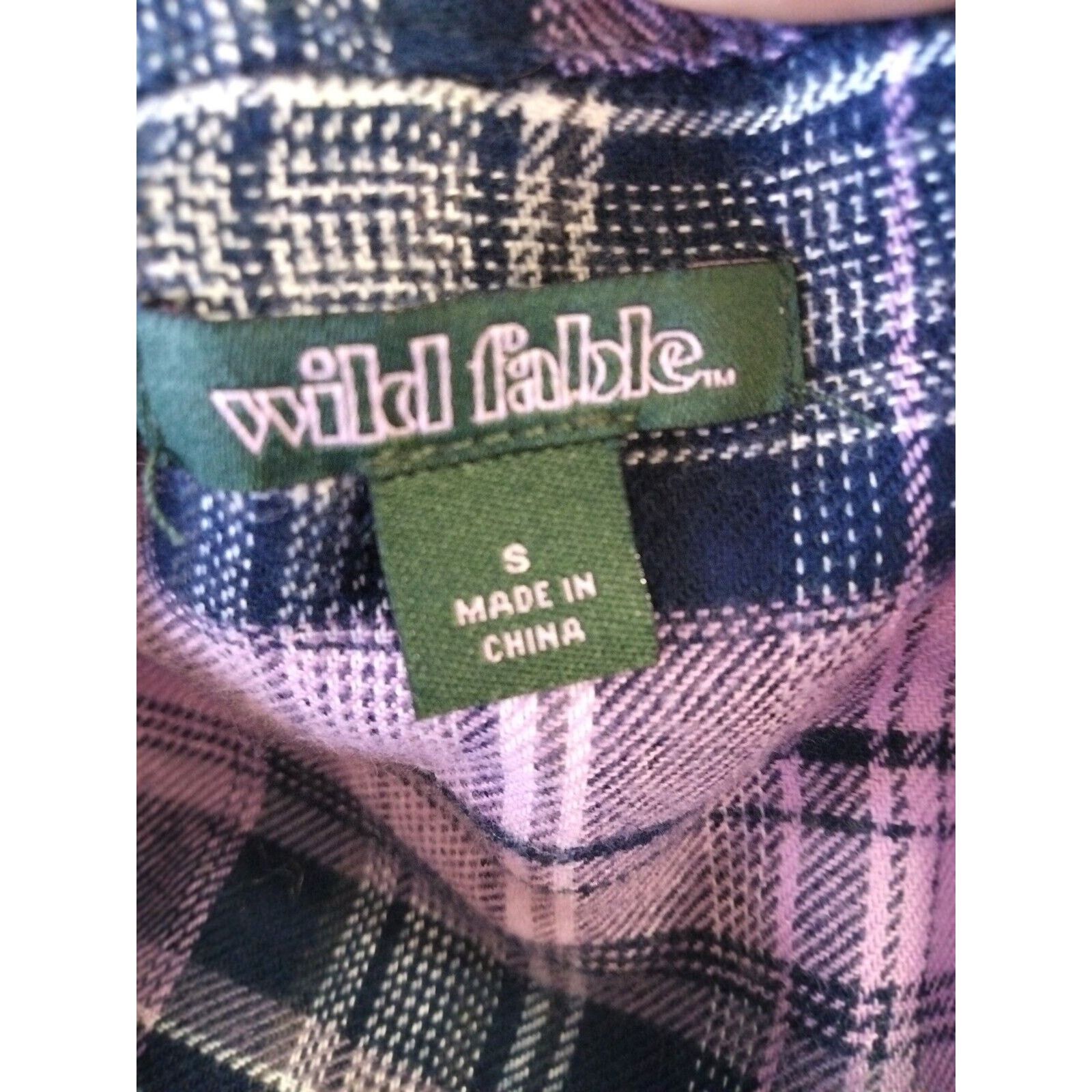 Other Wild Fable Long Sleeve Button Up Flannel Women's Size S Size S / US 4 / IT 40 - 6 Thumbnail