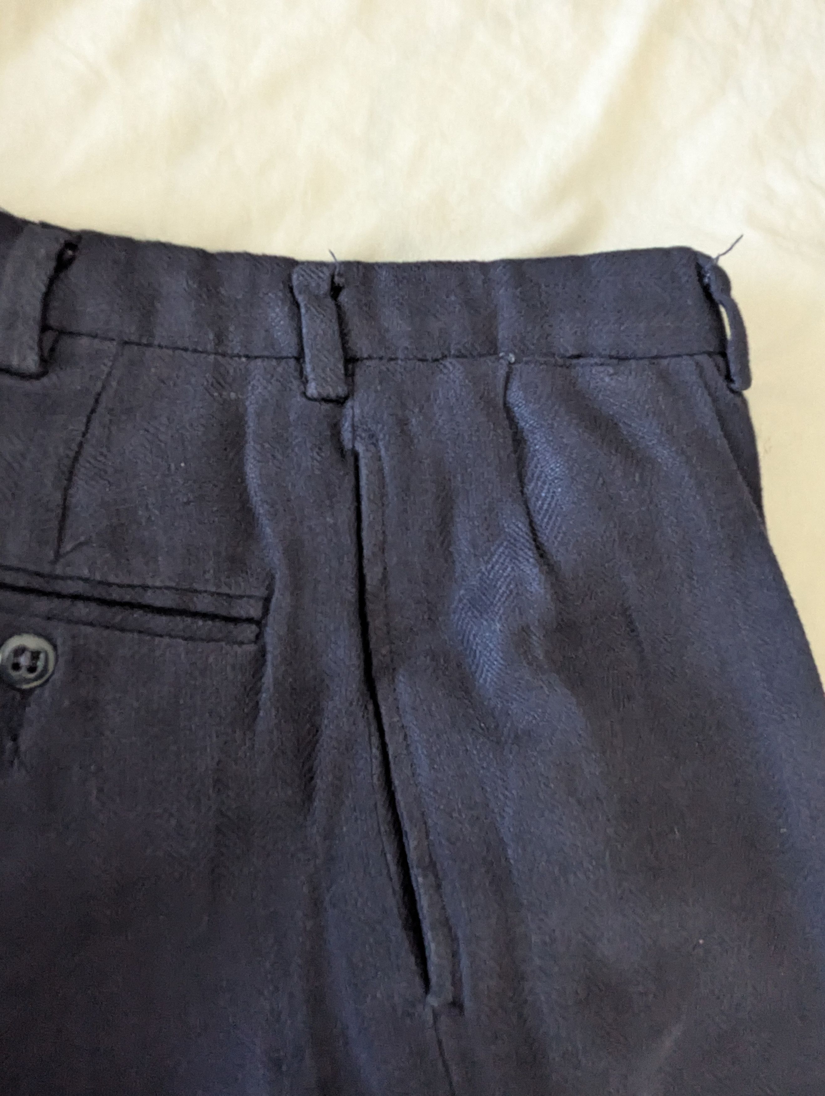 Polo Ralph Lauren Linen Pant Blue Size 36R - 1 Thumbnail